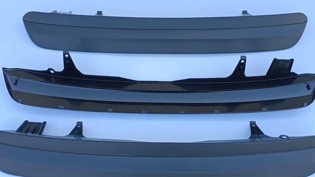 wholesales quality back bumper spoiler for Toyota Highlander 2012 52169 0E901 52169 0E060 from смотреть онлайн