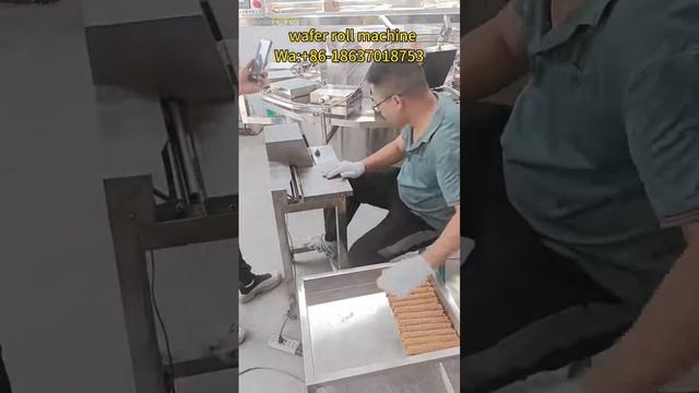 Вафельная машина Вафельный аппарат #food #factory #foodprocessing #eggroll смотреть онлайн