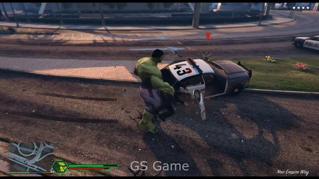 GTA 5 | Hulk VS Police #10 | GS Game