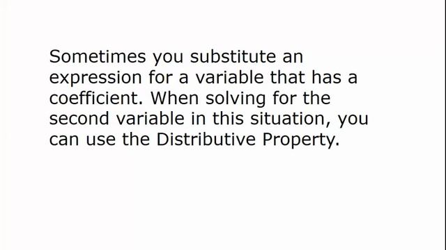 Algebra 1.5 Solving Systems with Substitution Video смотреть онлайн