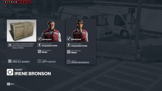 HITMAN 3 Miami - "The Sweeney Scrupulousness" Escalation - All levels Silent Assassin Rating смотреть онлайн