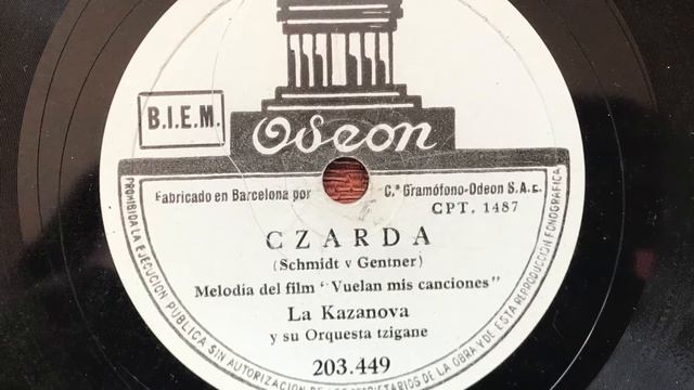 Czarda, melodía del film Vuelan mis canciones. смотреть онлайн