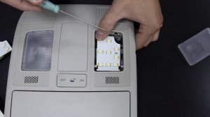 Как заменить лампы в салоне Mazda CX-5, Mazda 6 (2012+), Mazda 3 (2013+)