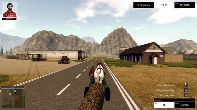 Forstwirtschaft 2017 - Die Simulation - Lindner & Rückewagen, schön langsam wird es #4 смотреть онлайн