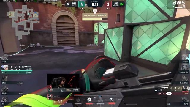 LOUD Less 1v4 CLUTCH against DRX | VALORANT Champions 2023 смотреть онлайн