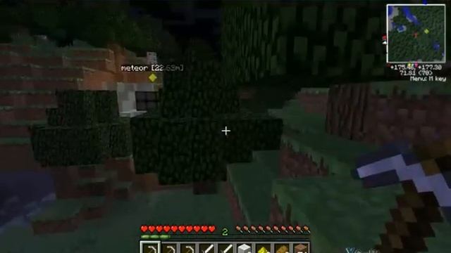 Minecraft - Planet of Badass - Death from the meteor and extreme find смотреть онлайн