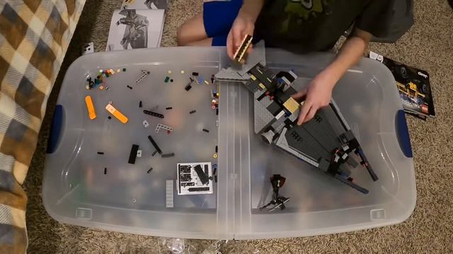 Epic Time-Lapse Lego Build - Star Wars Imperial Light Cruiser 75315 смотреть онлайн