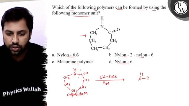 Which of the following polymers can be formed by using the followin... смотреть онлайн