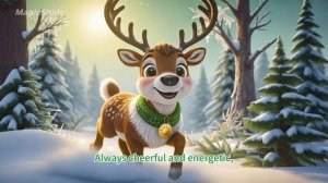 Christmas cartoon. Мультфильм с субтитрами А1-A2.