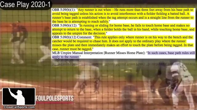 Catcher-Runner Standoff Leads to Brawl - College Baseball Case Play смотреть онлайн