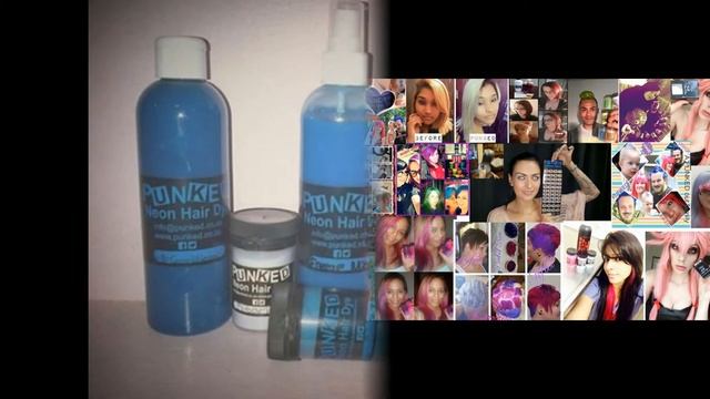 Get Punked With Neon Hair Dye From Punked Hair Care смотреть онлайн