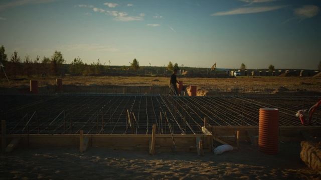 КП Eli: вязка арматуры для фундамента дома О-212 смотреть онлайн