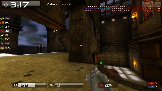 Quake Live: vysqn (johnny bravo) vs low skills playing 4FUN смотреть онлайн