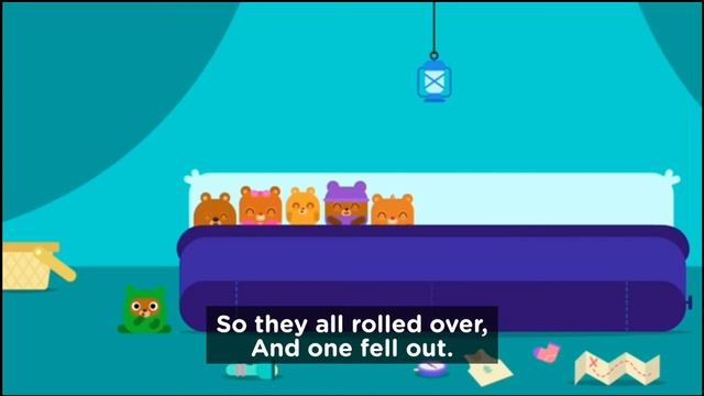 "Roll Over! Roll Over!" Kids Song Learning Numbers смотреть онлайн