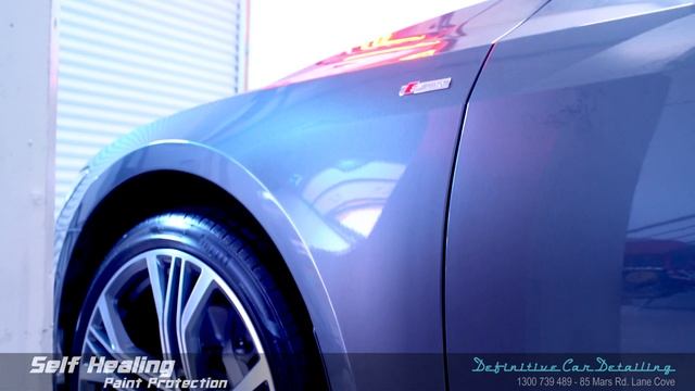 Audi A7 Daytona Grey Definitive Sydney Self Healing Ceramic Coating High Gloss Paint Protection Tre смотреть онлайн