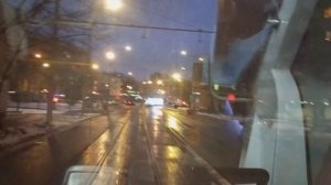 новогодняя Татра-Т3 в Москве 25 декабря 2024 года 16:32:50