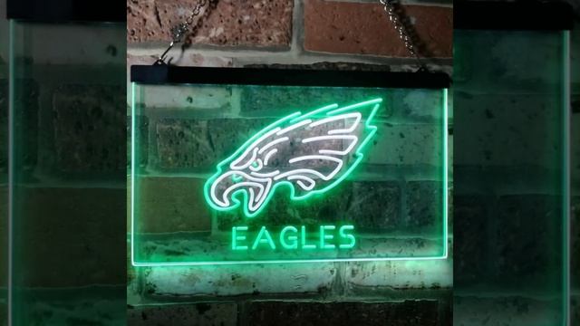 Giveaway | 2021 NFL Team Logo LED Light | Ultimate Fantasy Football | Sports Man Cave Setup! смотреть онлайн