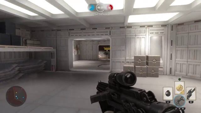 Star Wars Battlefront - (08) Han Solo laisse trainer son Falcon смотреть онлайн