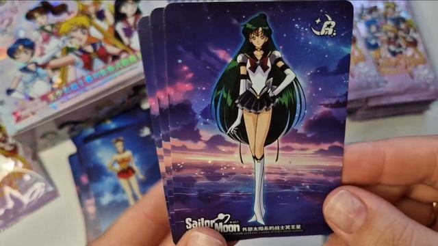 Распаковка карточек Sailor Moon / 😍 классный бокс #unboxing смотреть онлайн