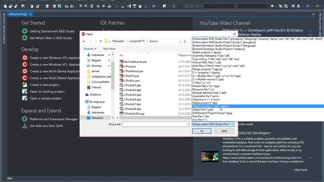 Rad Studio companent ekleme (Rad Studio add companent comport411) смотреть онлайн