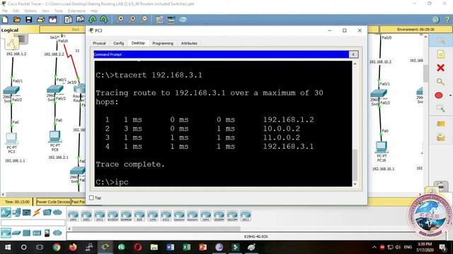 How Tracert and Traceroute Command Works By CCIE Academy смотреть онлайн