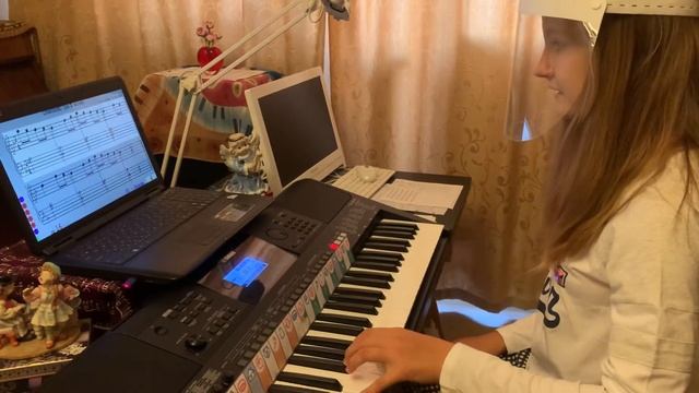 Маргарита. "Янчику", ре минор, по нотам левой рукой с сольфеджированием смотреть онлайн