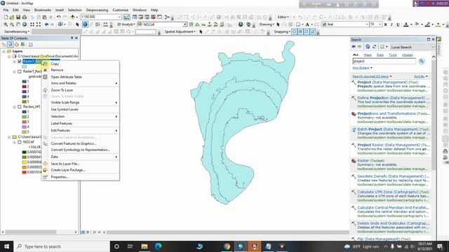 Convert Raster to Shapefile ( Polygon) & Calculate Area Using ArcGIS смотреть онлайн