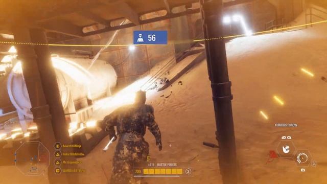 Star Wars Battlefront 2 - Post patch Darth Maul! They fixed his Saber throw! Maul is INSANE now! смотреть онлайн