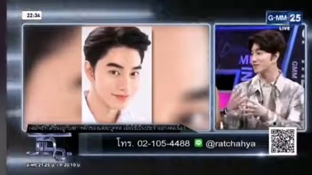 Natalie Glebova X Nong Chat (Ratcha Hya Booster Serum) @ Chae Live TV, GMM 25 смотреть онлайн