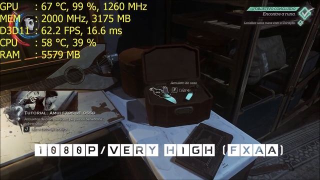 RX 470 | Dishonored 2 | 1080p | High | Very High | Ultra смотреть онлайн