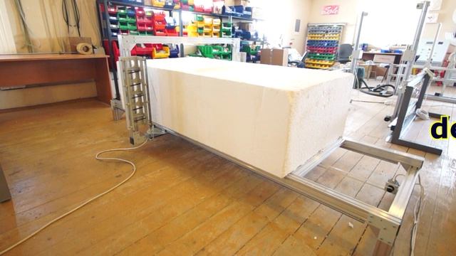 Станок для горизонтальной резки пенопласта С-11. смотреть онлайн