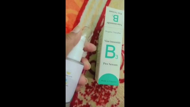 Organic Traveller Niacinamide B3 Pro Serum, Serum for open pores, recommended by Merium Pervaiz смотреть онлайн
