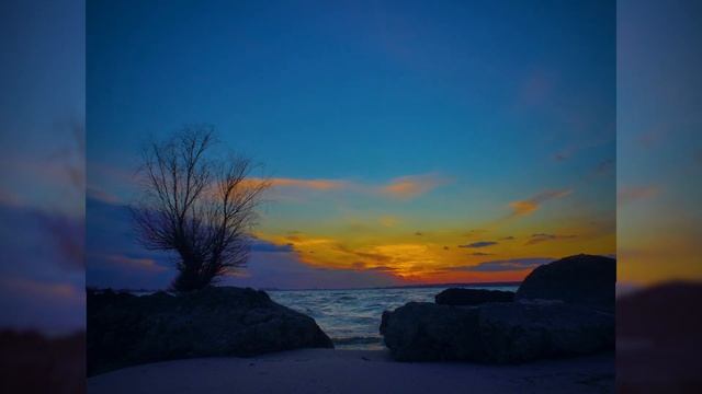 Sunset Timelapse. Malokakhovka 2020. 03. 14