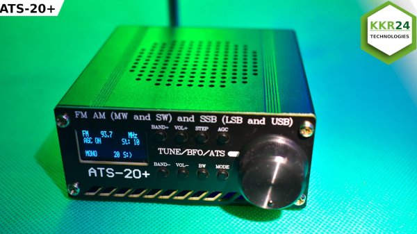 Радио приемник которого ВСЕ ЖДАЛИ!!! Обновленный ATS-20+ с стоковой прошивкой V1.1.5
