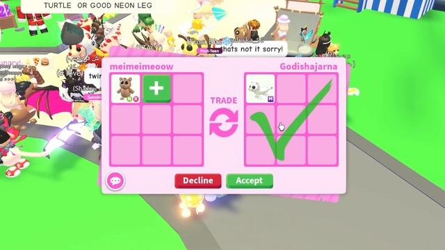 😱HUGE WIN FOR NEON TARSIER? WHAT PEOPLE TRADE FOR *NEW* NEON TARSIER IN ADOPT ME смотреть онлайн