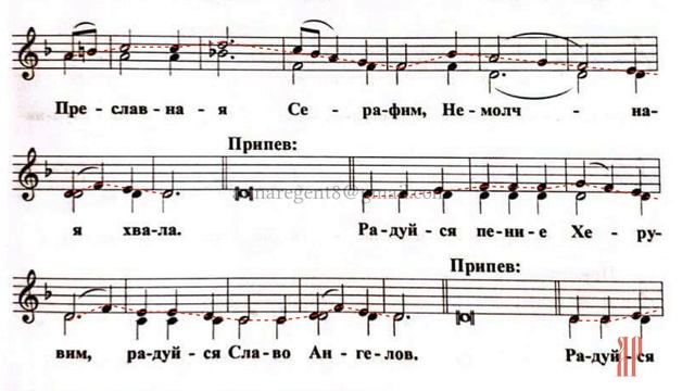 КАНТ БОЖИЕЙ МАТЕРИ✨ГРЕЧЕСКОГО РАСПЕВА - Сопрановая партия смотреть онлайн