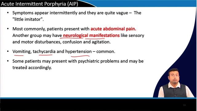 Lecture 47: Heme Metabolism – II (Disorders of Heme Synthesis - Porphyrias) смотреть онлайн