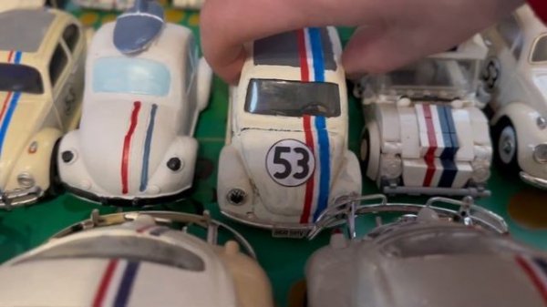 My Entire Herbie Toy Car Collection