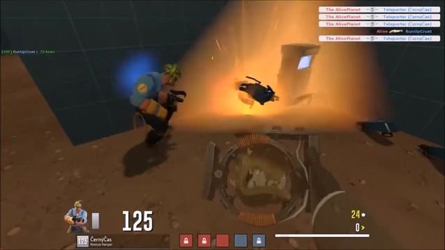 Team fortress 2 How to be orange GunSpy! w/BlackTime, DeadPlanet (Troll CritsPlay) смотреть онлайн