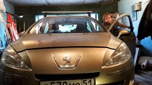 Пежо 408, Peugeot 408 Открытие капота (для форума)
