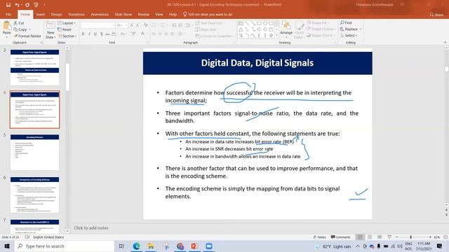 Encoding Algorithm - Digital data to digital signal intro in Tamil смотреть онлайн