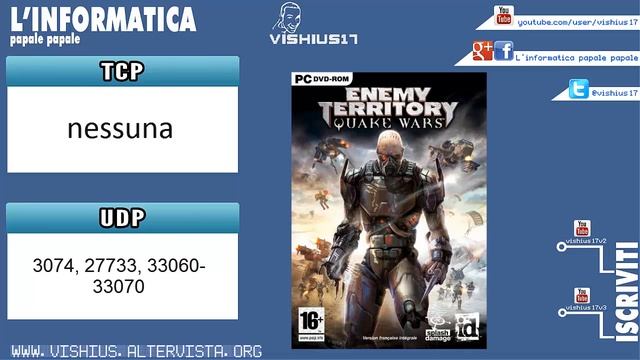 Aprire le porte del router per Enemy Territory Quake Wars [PC] #64 смотреть онлайн