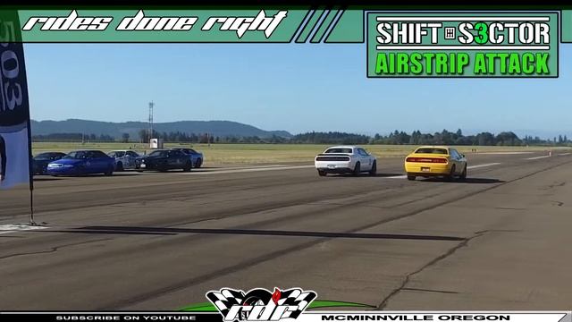 Starting Line at the 2016 Oregon Shift S3ctor Airstrip Attack - Racing on the Runway смотреть онлайн