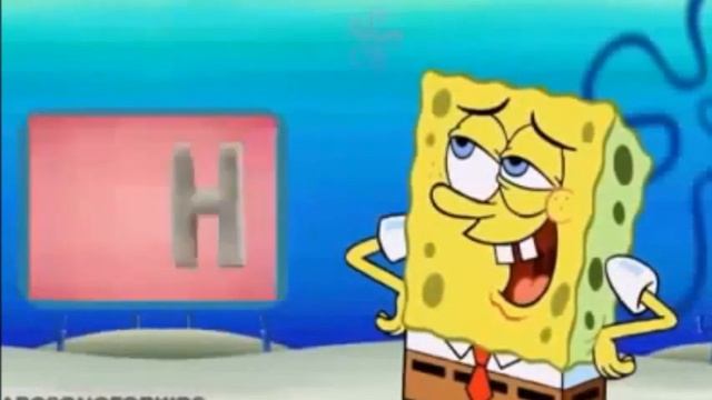 Русский алфавит с SpongeBob смотреть онлайн