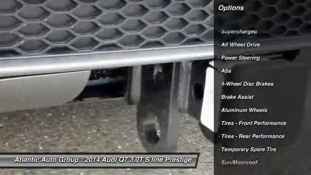 2014 Audi Q7 3.0T S line Prestige Egg Harbor Township NJ 08234 смотреть онлайн