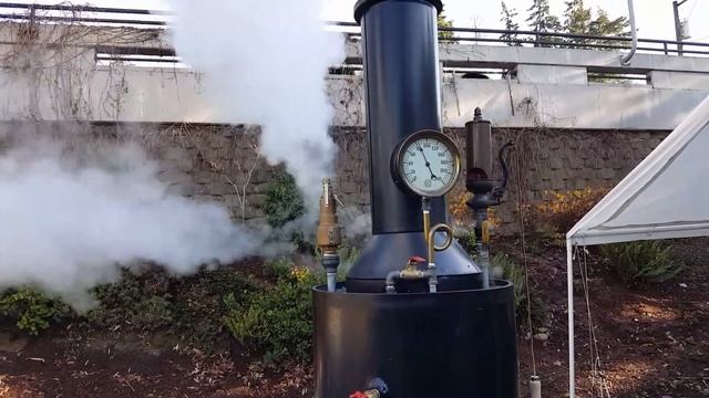 Steam Engine Boiler Hand Pump Whistle Gauge Off Grid Live Steam SOLD смотреть онлайн
