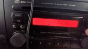 Настройка времени в штатной магнитоле Clarion на Сузуки Джимни