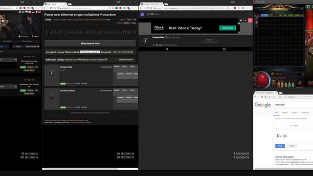 PoE live search speed comparison 17th of June 2018 (Incursion) смотреть онлайн