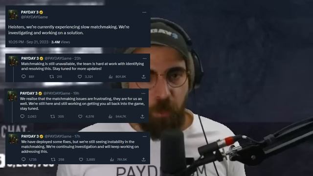 Almir's answer to the Payday 3 Servers смотреть онлайн