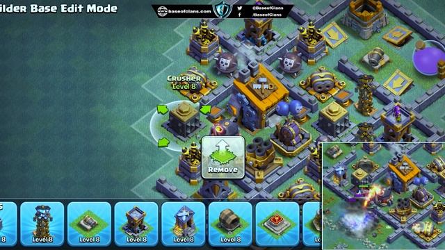NEW BEST! Builder Hall 8 Base 2022 | COC BH8 base COPY LINK | Clash Of Clans смотреть онлайн